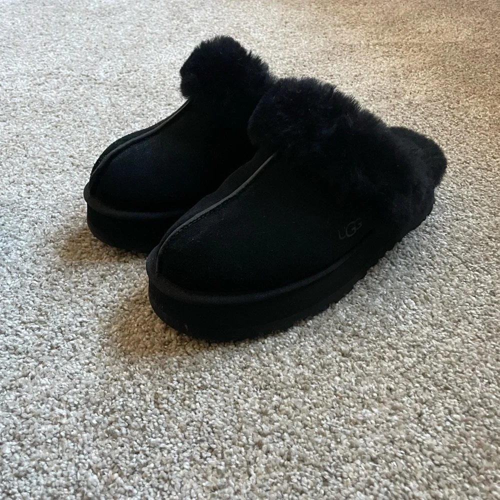Platform Ugg Slippers (Disquette) - Picture 3 of 4
